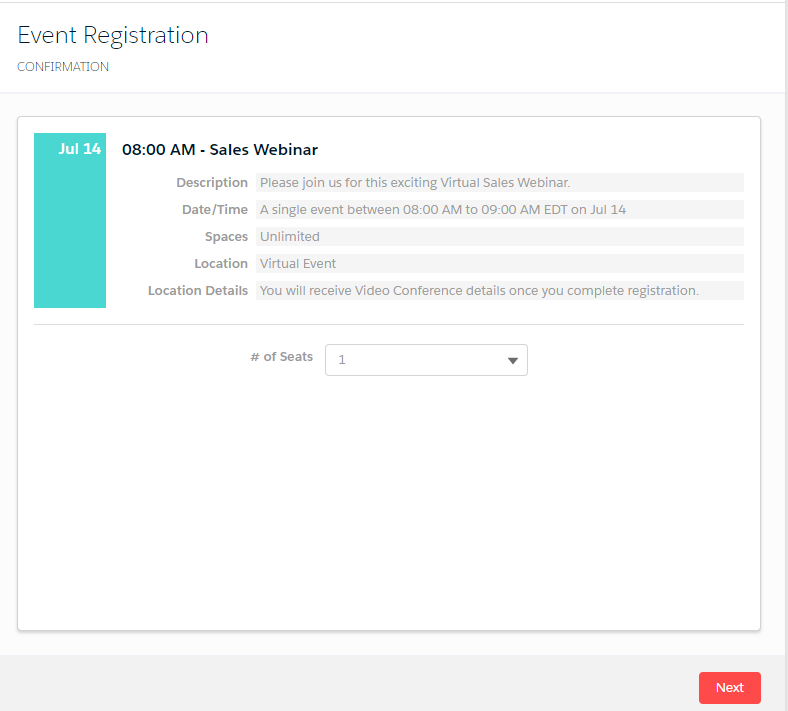 Creating Event Links - Omnito for Salesforce | Knowledge Base