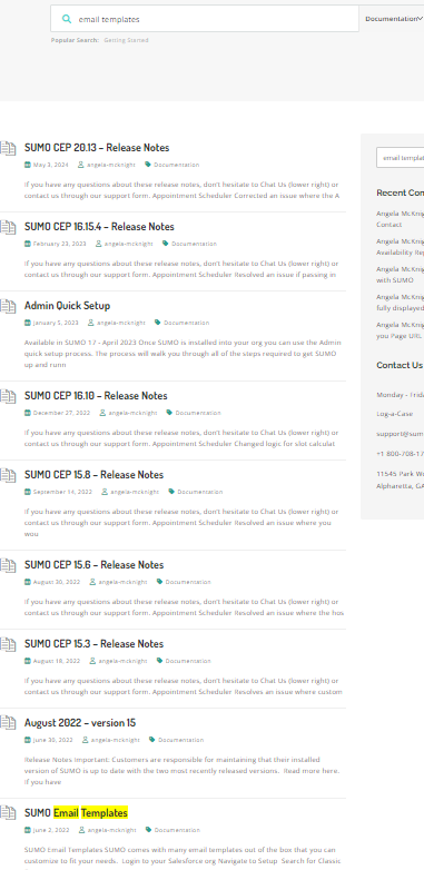 Improve search results